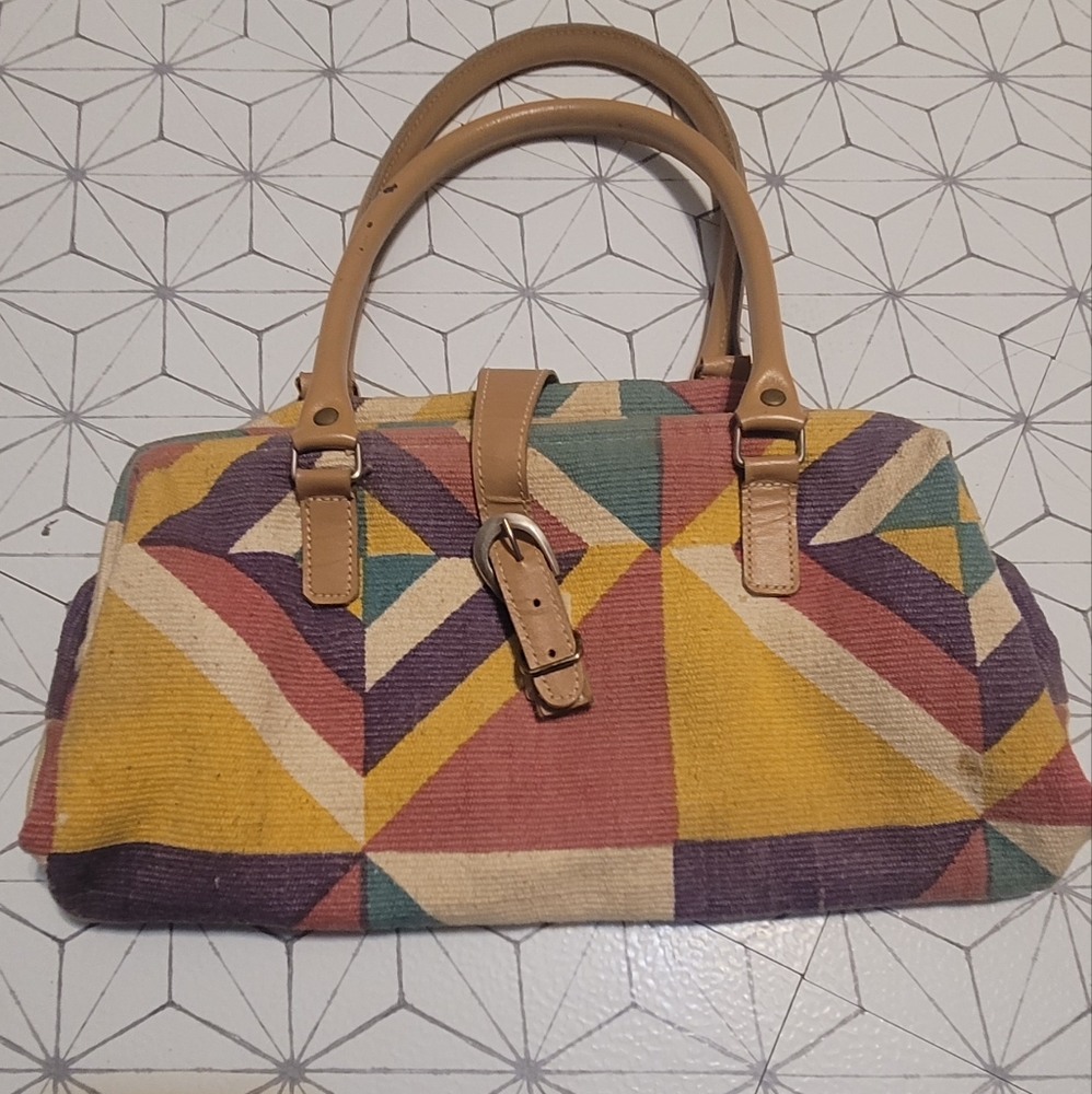 Vintage Dhurrie Purse